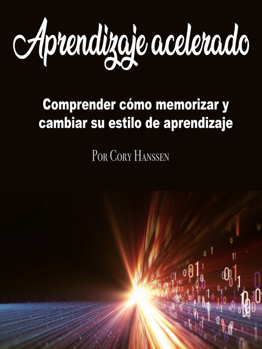 Title details for Aprendizaje acelerado by Cory Hanssen - Wait list